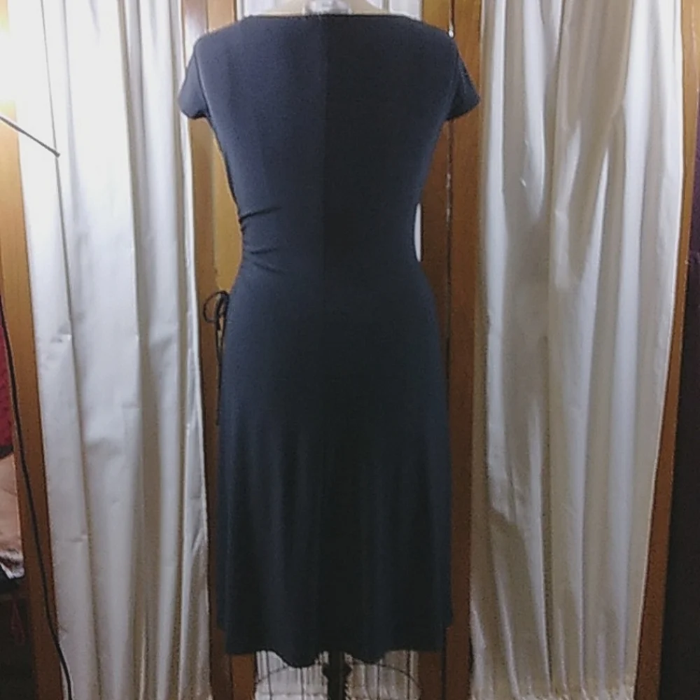 Evan Picone Black Midi Dress - Picture 5 of 7